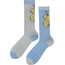 E9 Odd Plasters Crew Socken blau/grau