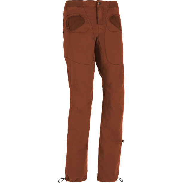 E9 Rondo Slim Pantalones Hombre, marrón