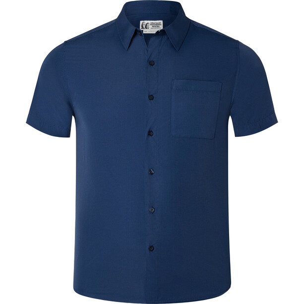 Marmot Aerobora SL-skjorte Herre Blå