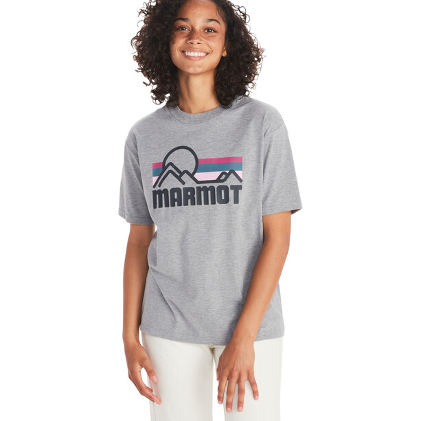 Marmot Coastal SL-skjorte Dame Grå