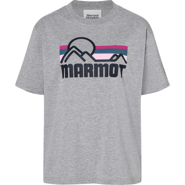 Marmot Coastal Camiseta SS Mujer, gris