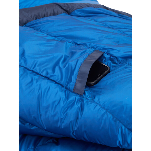 Marmot Helium Bolsa de dormir Corto, azul