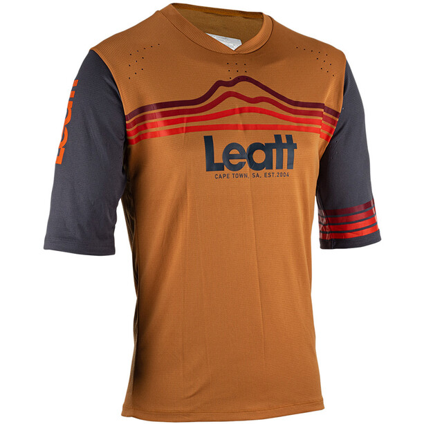 Leatt MTB Enduro 3.0 Camisa 3/4 Hombre, naranja