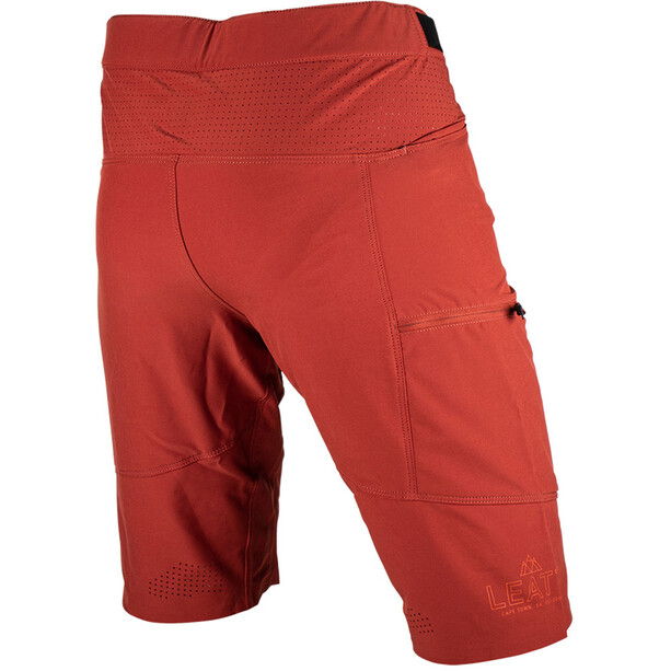Leatt MTB Trail 3.0 Shorts mit Pad Herren rot