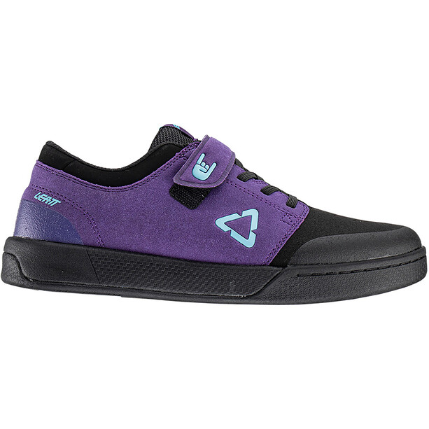 Leatt 2.0 Zapatillas Pedal Plano Jóvenes, violeta/negro