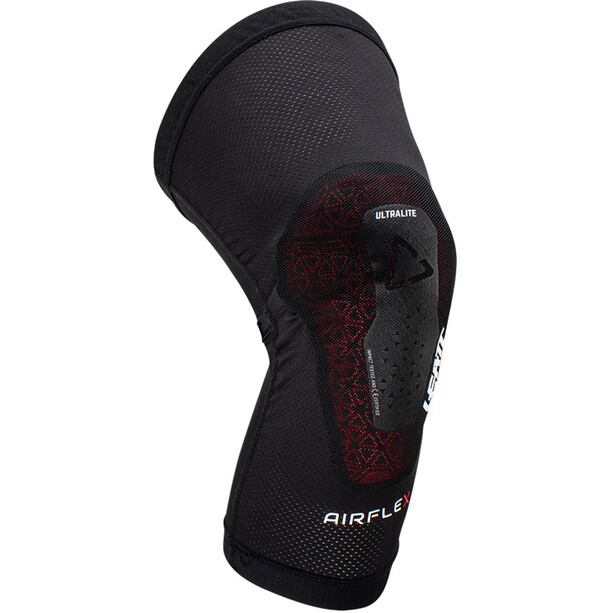 Leatt AirFlex UltraLite Ochraniacze na kolano, czarny