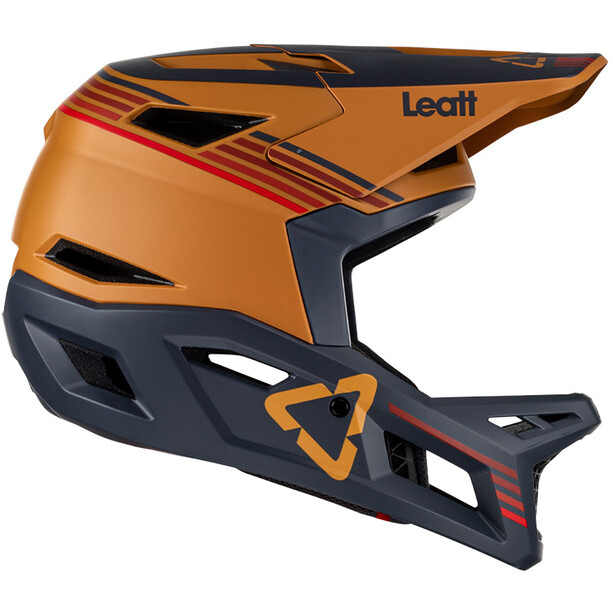 Leatt MTB Gravity 4.0 Helm orange/grau