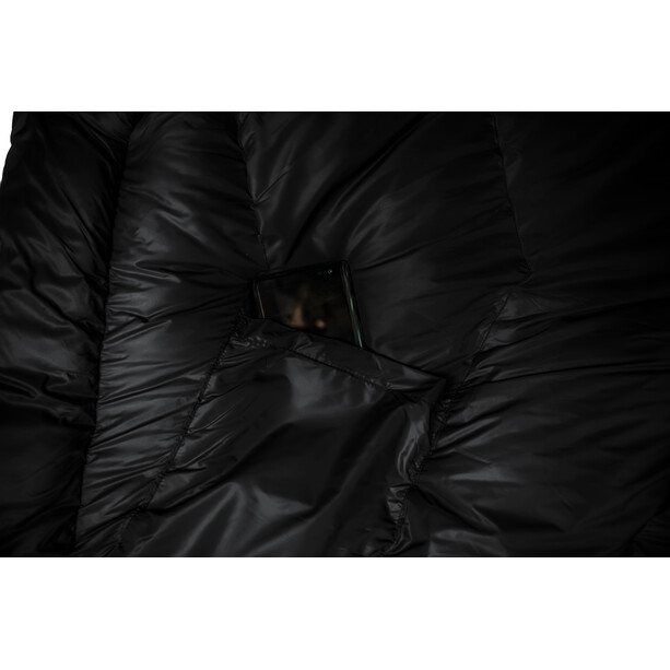 Grüezi-Bag Biopod DownWool Subzero 185 Śpiwór Black Edition, czarny