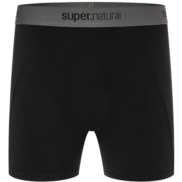 super.natural Gravier Gevoerde shorts Heren, zwart