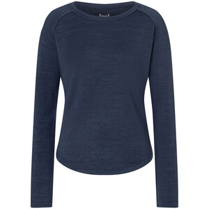 super.natural Essential Rundhals Sweater Damen blau blau