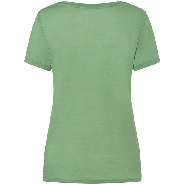 super.natural Gipfelglück T-shirt Dames, groen