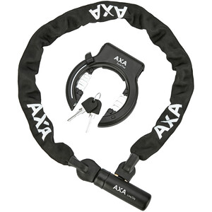 Axa Solid Plus + Linq City 100 Frame Slot, zwart zwart