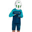 Endura MT500 Burner Maglia jersey a maniche lunghe Bambino, turchese/blu