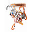 Petzl Fly Harness, valkoinen/oranssi
