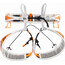 Petzl Fly Harness, valkoinen/oranssi