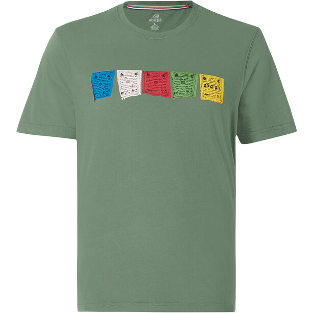 Sherpa Tarcho T-Shirt Herren grün