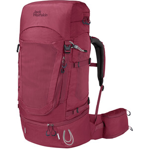 Jack Wolfskin Highland Trail 50+5 Backpack Women, rouge rouge