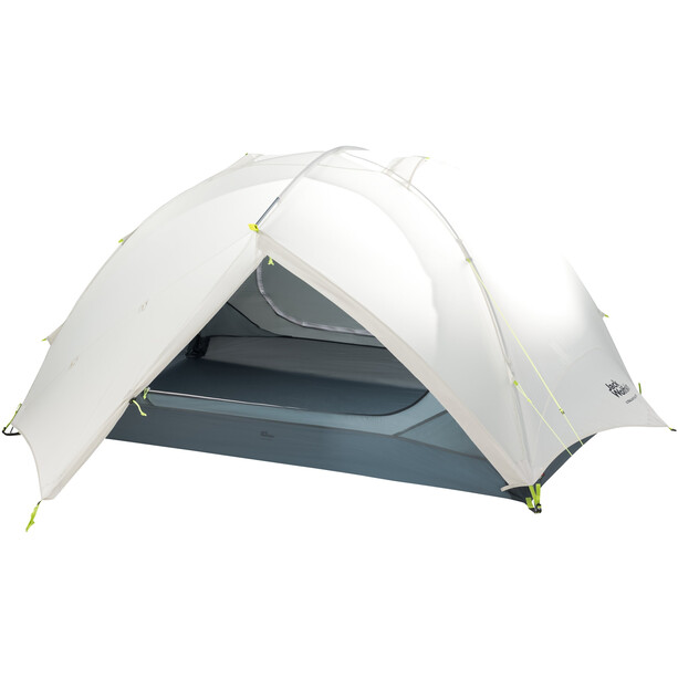 Jack Wolfskin Real Dome Lite II Tent, blanc/gris