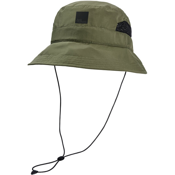 Jack Wolfskin Vent Bucket Hat, vihreä