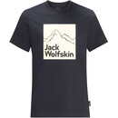 Jack Wolfskin Brand Tee Homme, bleu