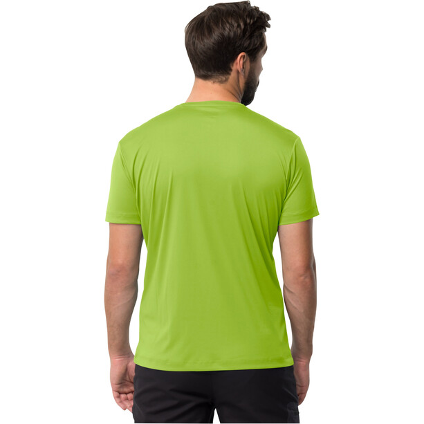Jack Wolfskin Peak Graphic Koszulka Mężczyźni, zielony