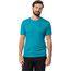 Jack Wolfskin Tech T-shirt Heren, turquoise