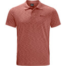 Jack Wolfskin Travel Polo Homme, rouge
