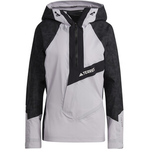 adidas TERREX TRK Primeknit Rain Jacket Women black/silver dawn black/silver dawn