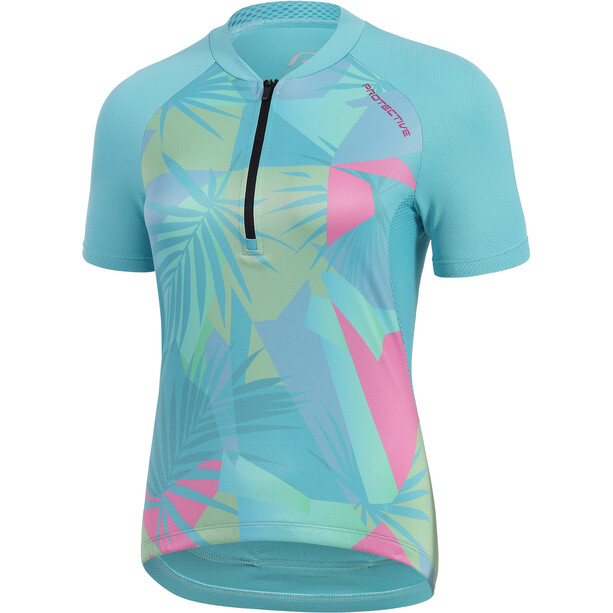 Protective P-Berry Island SS Jersey Mujer, Turquesa/Multicolor
