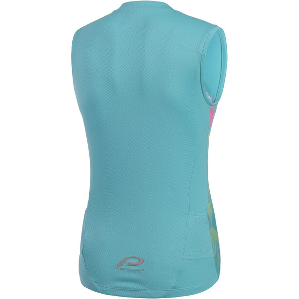 Protective P-Berry Island Top Mujer, Turquesa/Multicolor
