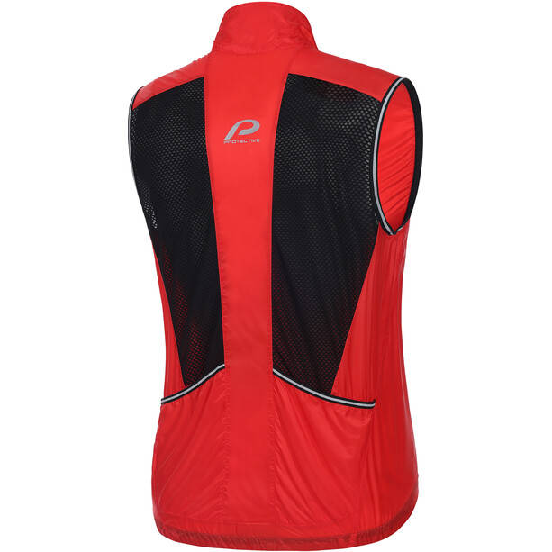 Protective P-Ride Gilet Homme, rouge
