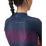 Castelli Climber'S 2.0 Koszulka rowerowa z zamkiem błyskawicznym Kobiety, niebieski/czerwony