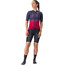Castelli Climber'S 2.0 Koszulka rowerowa z zamkiem błyskawicznym Kobiety, niebieski/czerwony