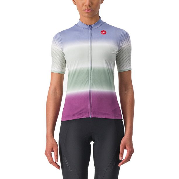 Castelli Dolce Koszulka rowerowa z zamkiem błyskawicznym Kobiety, kolorowy