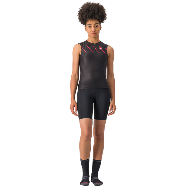 Castelli Ride-Run Shorts Dames, zwart
