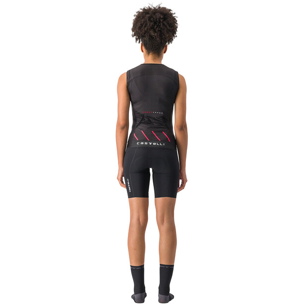 Castelli Ride-Run Shorts Dames, zwart