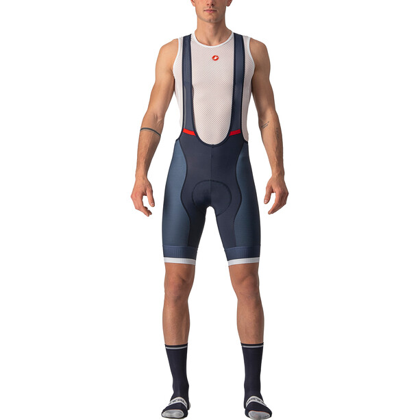 Castelli Competizione Kit Bib Shorts Men belgian blue/white/silver