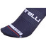 Castelli Rosso Corsa Pro 15 Socken blau