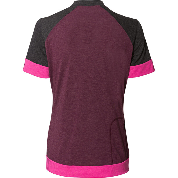 VAUDE Altissimo Q-Zip SS-skjorte Damer, pink