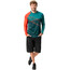 VAUDE Moab VI Langarm T-Shirt Herren grün/orange