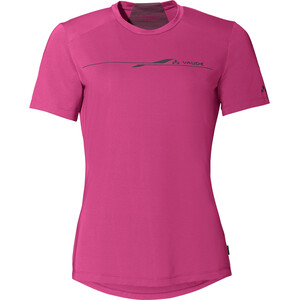 VAUDE Qimsa Logo Kurzarm Shirt Damen pink