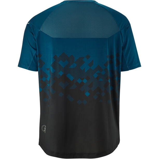 Gonso Mesores Camiseta de ciclismo SS Hombre, azul/negro