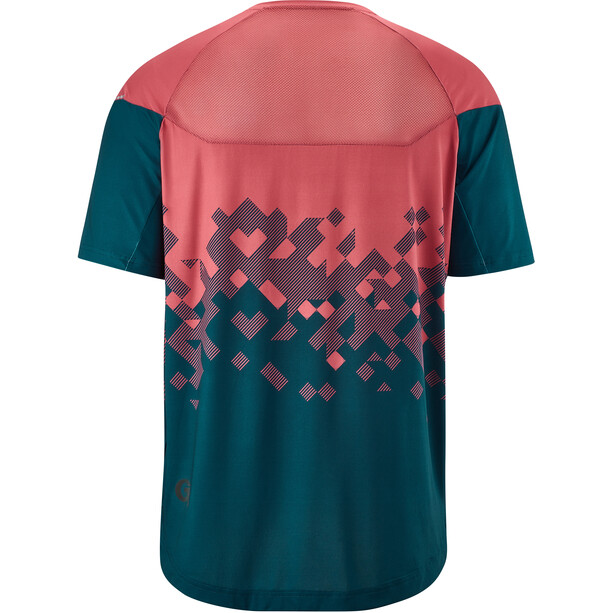 Gonso Mesores Camiseta de ciclismo SS Hombre, rosa/azul