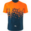 Gonso Toblino Koszulka rowerowa z zamkiem 1/2 Dzieci, pomarańczowy/niebieski