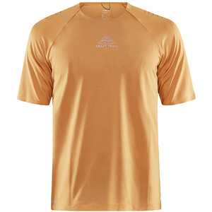 Craft Pro Trail T-shirt Heren, geel geel