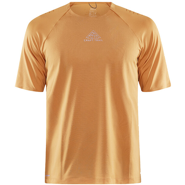 Craft Pro Trail T-shirt Heren, geel