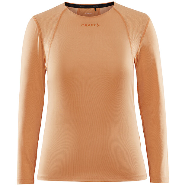 Craft ADV Essence Langarm T-Shirt Damen orange
