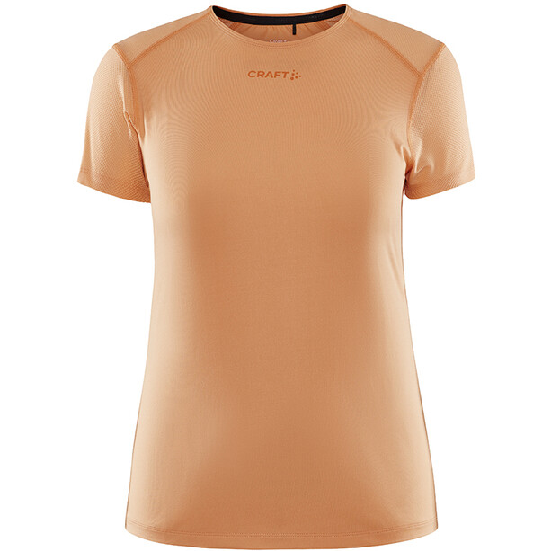 Craft ADV Essence Kurzarm Slim T-Shirt Damen orange