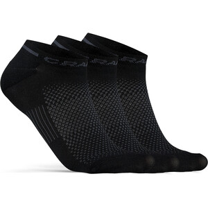 Craft Core Dry Shaftless Socks 3 Pairs, noir