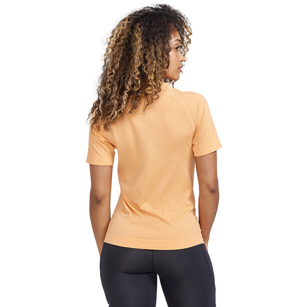 Craft Core Dry Active Comfort Camiseta SS Mujer, naranja